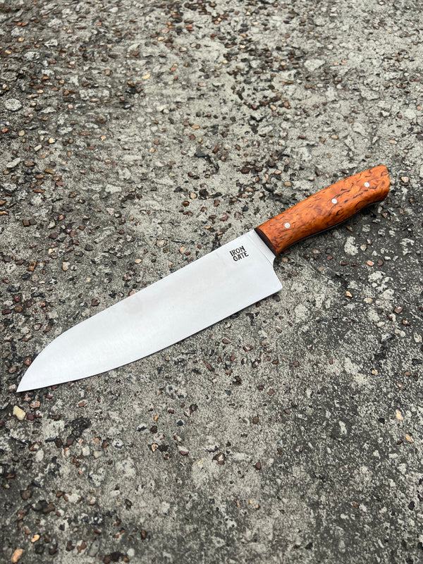 Sunset Fire Orange Santoku