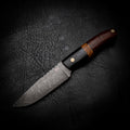 Bushcraft Knife — Black G10, York Gum & Western Myall