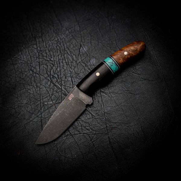 Stockman — African Blackwood, Aqua TruStone & Rib Fruited Mallee
