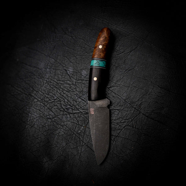 Stockman — African Blackwood, Aqua TruStone & Rib Fruited Mallee