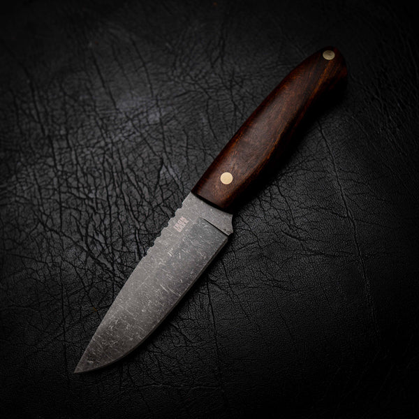 Bushcraft Knife — Figured Western Myall