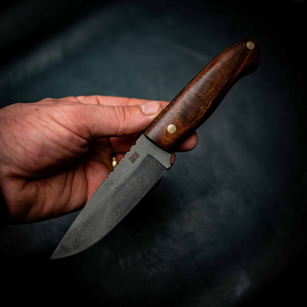 Bushcraft Knife — Figured Western Myall
