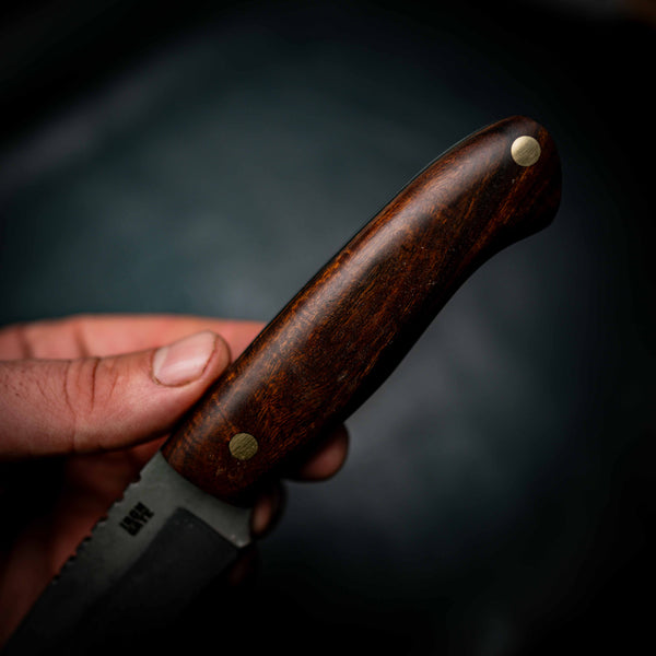Bushcraft Knife — Figured Western Myall