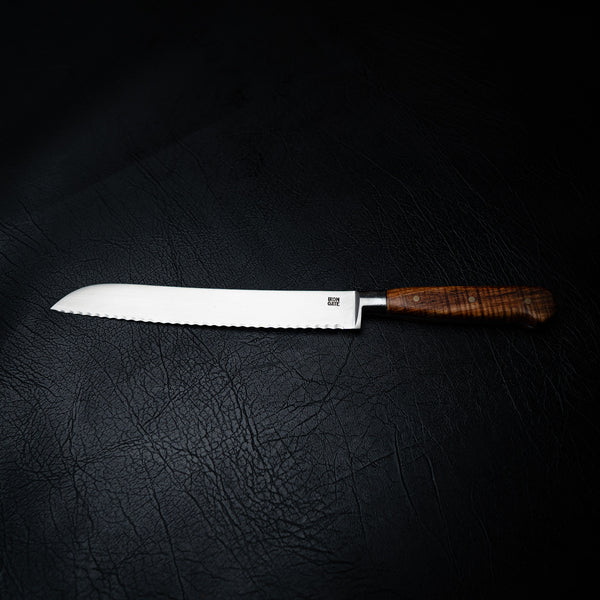 Stainless Bread Knife with Tassie Blackwood Handle