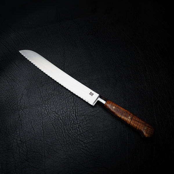 Stainless Bread Knife with Tassie Blackwood Handle