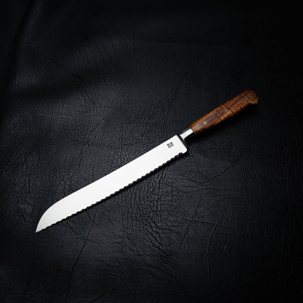 Stainless Bread Knife with Tassie Blackwood Handle