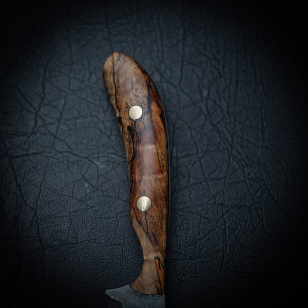 Ergo Skinner – 80CRV2 Steel with Spalted Tamarind Handle