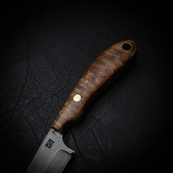 Ergo Skinner – 80CRV2 Steel with Tasmanian Blackwood Handle