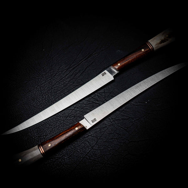 Flexy Fillet — Arizona Ironwood, Copper & Deer Antler