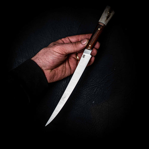 Flexy Fillet — Arizona Ironwood, Copper & Deer Antler
