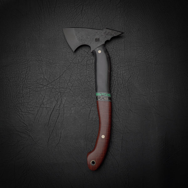 Forged Tomahawk - Figured Western Myall Wood