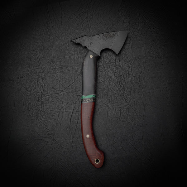 Forged Tomahawk - Figured Western Myall Wood