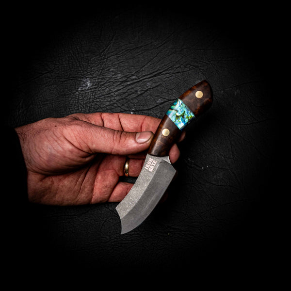 Notch — Ringed Gidgee & Abalone Inlay