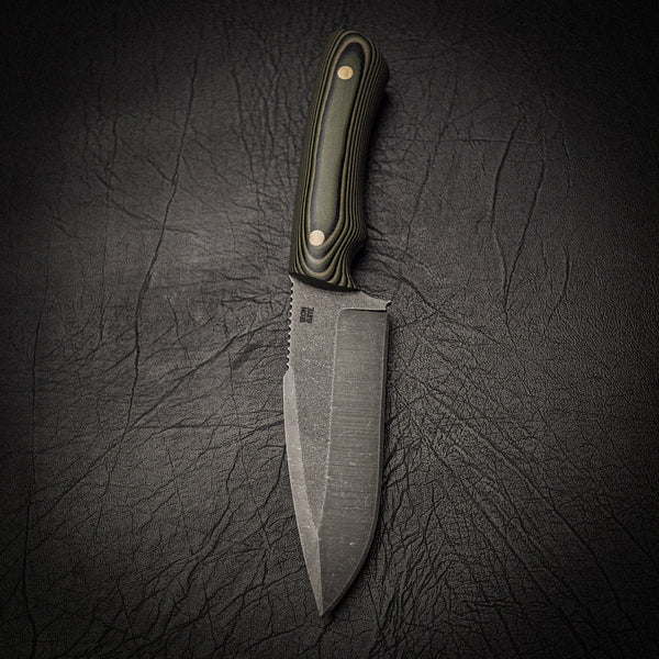 Drop Point Hunter – N690 Steel & Camo G10