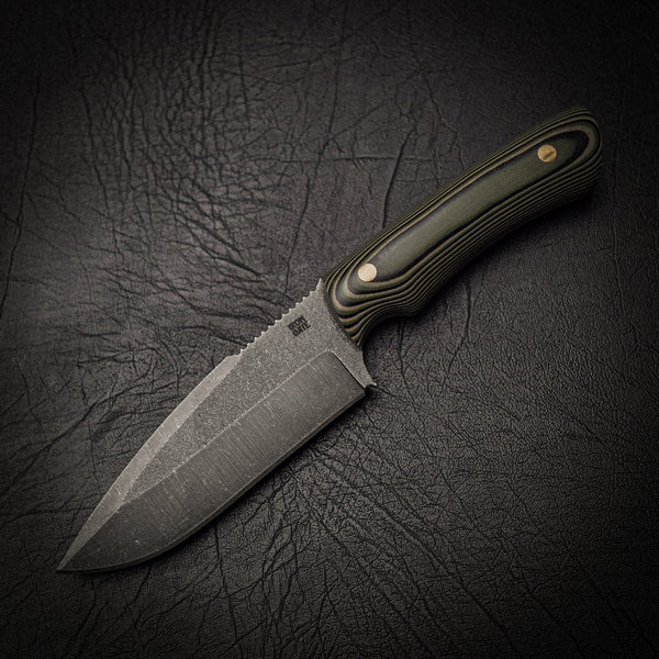Drop Point Hunter – N690 Steel & Camo G10