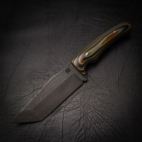 Tanto Knife – N690 Steel & Camo G10