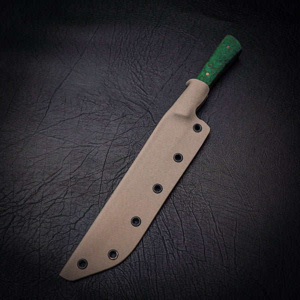 Flexxy Fillet With Green Dyed Birch Wood
