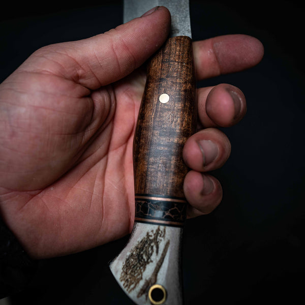 XL Bear — Tasmanian Blackwood, TruStone & Deer Antler