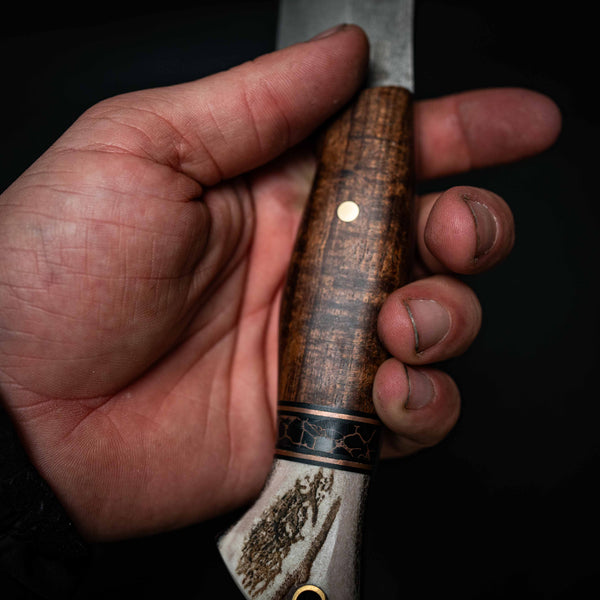 XL Bear — Tasmanian Blackwood, TruStone & Deer Antler