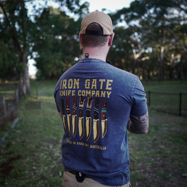 Stone Wash Tee – Blue Stone