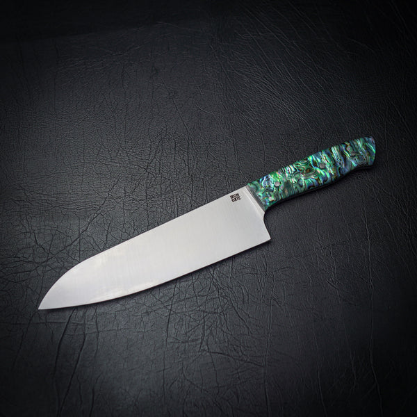 Santoku Knife with Abalone Handle