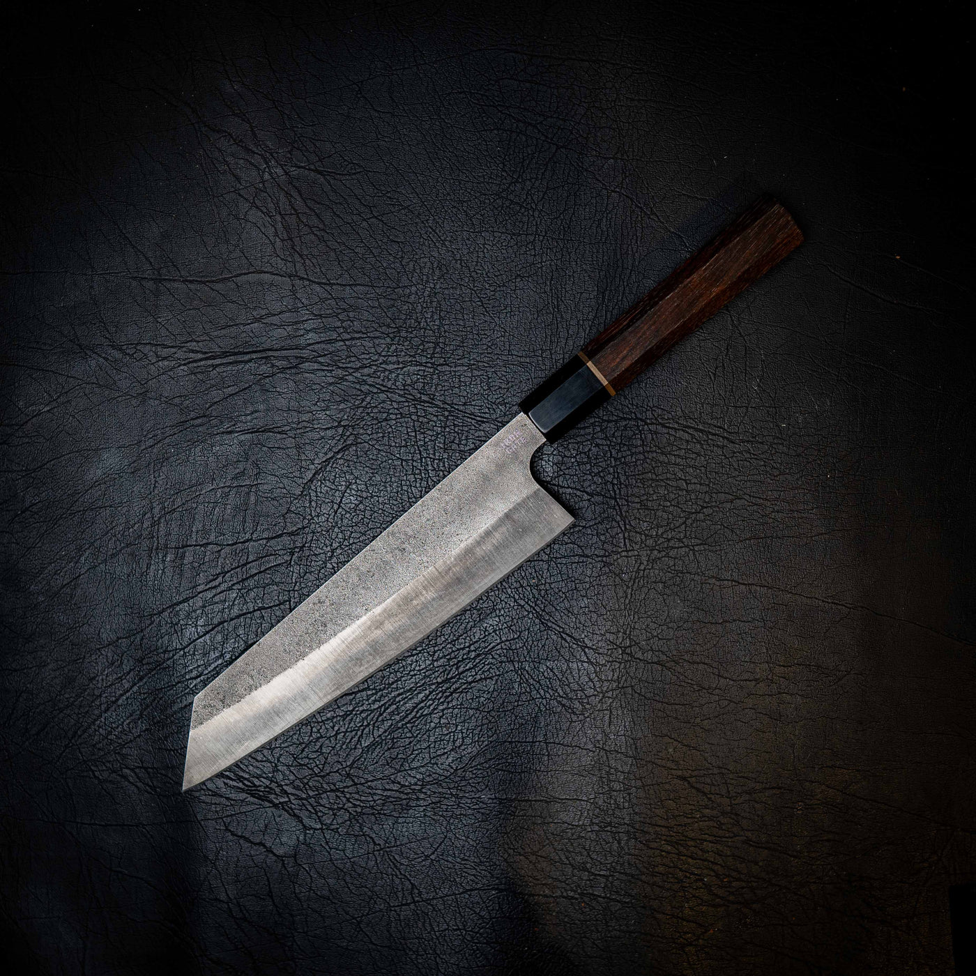 N690 Kiritsuke Kitchen Knife — Ebony & Ironwood