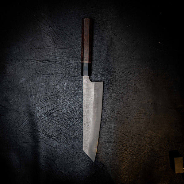 N690 Kiritsuke Kitchen Knife — Ebony & Ironwood