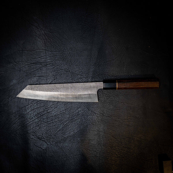 N690 Kiritsuke Kitchen Knife — Ebony & Ironwood