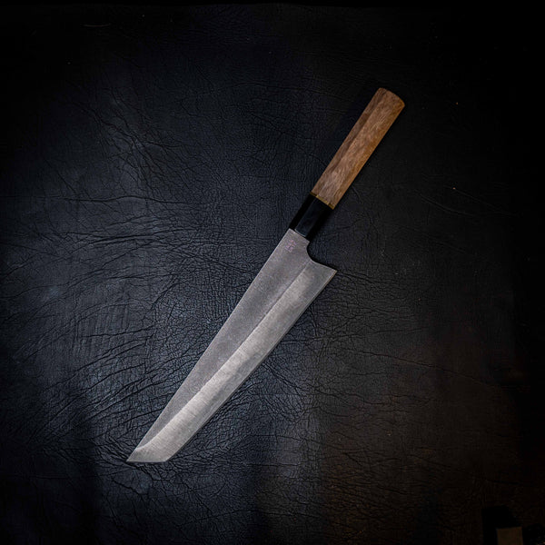 N690 Kiritsuke Kitchen Knife — Ebony & Ironwood