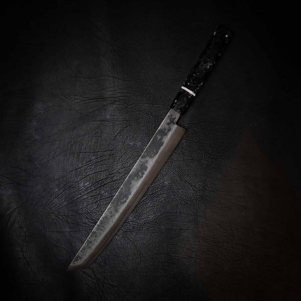 Coppermascus Tuna Sword — 52100 Carbon Damascus