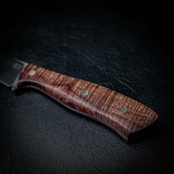 8.5” Breaking Knife – Nitro V & Figured Tassie Blackwood