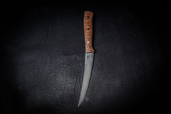 8.5” Breaking Knife – Nitro V & Golden Amboyna Burl