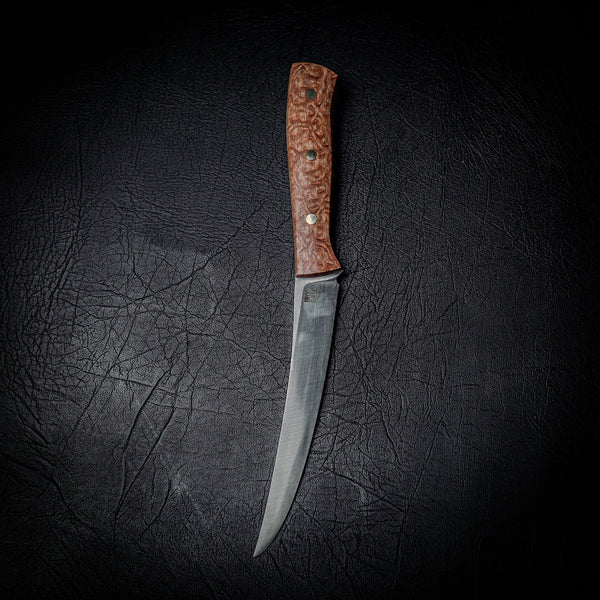 8.5” Breaking Knife – Nitro V & Golden Amboyna Burl