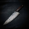Pre-Order — Chef Knife | Stainless Damascus San Mai, Arizona Ironwood