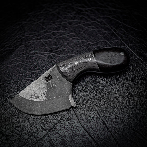 Drop Bear Mini EDC Knife – 440C Stainless & Carbon handle