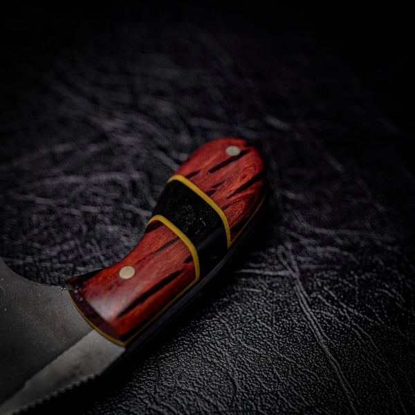 Drop Bear Mini EDC Knife – 440C Stainless & Lace Sheoak