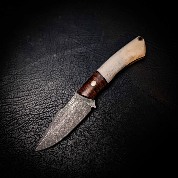 Wedgetail — Deer Antler & Ringed Gidgee (Stonewashed N690)