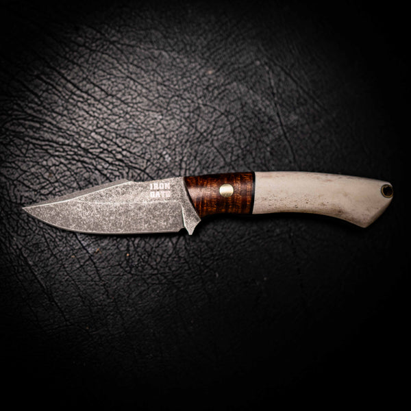 Wedgetail — Deer Antler & Ringed Gidgee (Stonewashed N690)