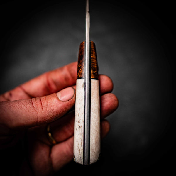 Wedgetail — Deer Antler & Ringed Gidgee (Stonewashed N690)