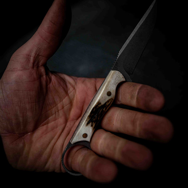 The Crow — Natural Deer Antler