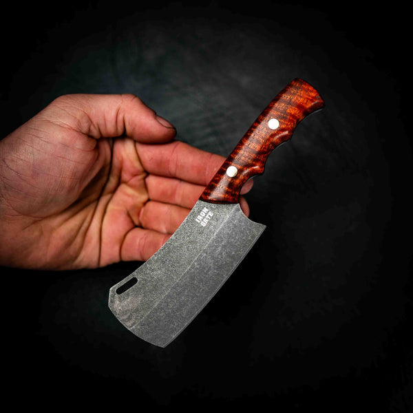 Mini Cleaver — Orange Curly Mango