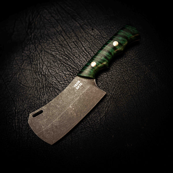 Mini Cleaver — Emerald Curly Mango