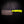 Mini Cleaver — Fluorocarbon Glow, Yellow & Blue