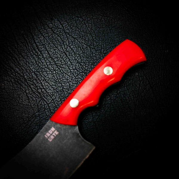 Mini Cleaver — Fluorocarbon Glow, Red
