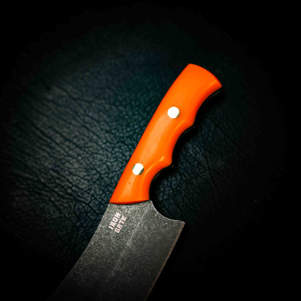 Mini Cleaver — Fluorocarbon Glow, Orange