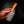 Mini Cleaver — Fluorocarbon Glow, Orange