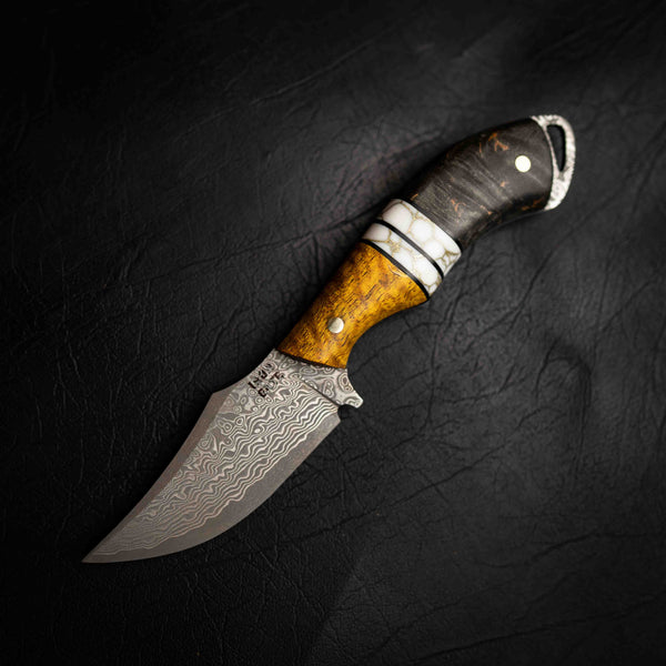 Mini Skinner — Golden Curly Mango, TruStone & Black Curly Birch