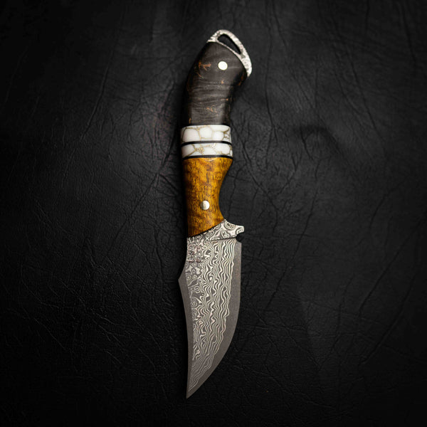 Mini Skinner — Golden Curly Mango, TruStone & Black Curly Birch