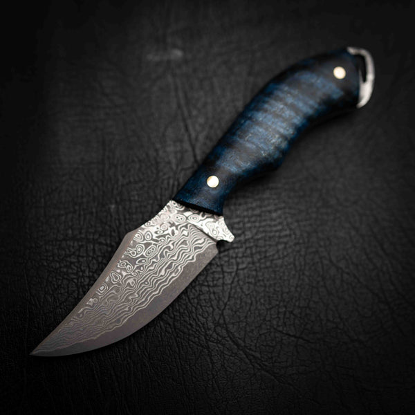 Mini Skinner — Blue Dyed Curly Mango