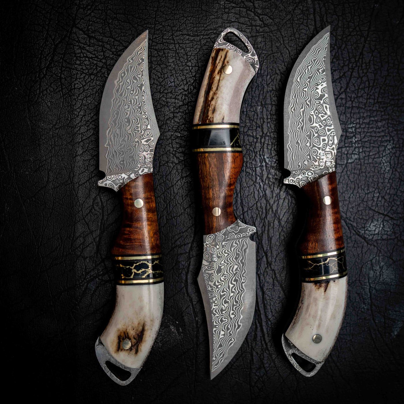 Mini Skinner — Tasmanian Blackwood, TruStone & Deer Antler